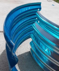 Galvanized Steel Round Raised Garden Bed — 4ft. x 12in 17 71S6N9hfpxL