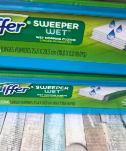 Swiffer Sweeper Wet Mopping Cloth Refill - Open Window Fresh - 24 wet cloths - 2 pk 24 Count (Pack of 2) 11 71S7kAKAwGL