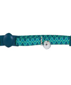 Petmate Aspen Pet Breakaway Fashion Collar, 3/8" x 8-12", Sub Geo Blue 3/8" x 8-12" 22 71S7tEYEniL