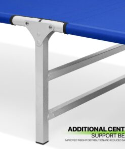 Magshion Portable Military Fold Up Camping Bed Cot + Free Storage Bag- 7 Colors Blue 18 71S85HrguPL