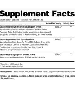 Gaspari Nutrition PlasmaJet, Legendary N.O. Nitric Oxide Maximizer, Increased Lean Mass and Strength, Maximum Vascularity and Vasodilation, 90 Capsule 16 71S8sZexijL