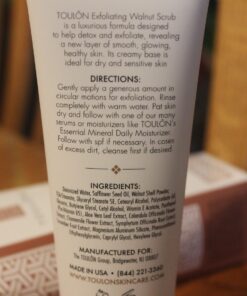 Exfoliating Face Scrub - Exfoliate Scrub - Face and Body; Walnut Facial Exfoliator. Great Exfoliant for Women or Men 34 71S96jUi3AL 1