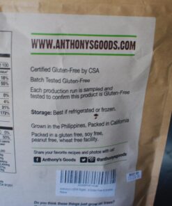 Anthony's Organic Coconut Flour, 4 lb, Batch Tested Gluten Free, Non GMO, Vegan, Keto Friendly 34 71S9vEEnYfL