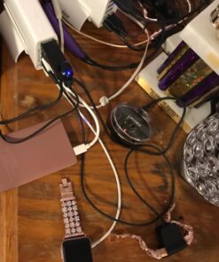 Key Power Quick Charge 3.0 Wall Charger, 60W 6-Port USB Fast Charger Desktop Charging Station for iPhone/PRO MAX/XS Max/XR/X/8/7/Plus, iPad Pro/Air 2/Mini, Galaxy S10/S9/S8/S7/Plus HTC and More 61 71S9zyCwZZL