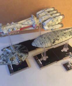 Star Wars X-Wing 1st Edition Miniatures Game Millenium Falcon EXPANSION | Strategy Game for Adults and Teens | Ages 14+ | 2 Players | Average Playtime 45 Minutes | Made by Atomic Mass Games 35 71SAAyhyetL