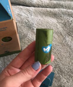 Earth Rated Dog Poop Bags, Guaranteed Leak Proof and Extra Thick Waste Bag Refill Rolls For Dogs, Unscented, 120 Count 120 Bags 36 71SAL43E6L