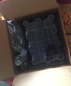 Vivaplex 2 oz Glass Bottles, with Black Fine Mist Sprayers, Cobalt Blue, 12-Count 42 71SALt9iHL 1