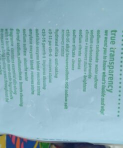 Grab Green Natural 3-in-1 Laundry Detergent Powder, Water Lily, 100 Loads 4 Pound (Pack of 1) 26 71SANNq2S L