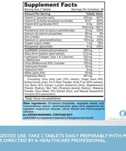 Mauricettes Hair Skin and Nails Vitamins - Blend of Over 20 Ingredients - Collagen Biotin Keratin - Natural Growth & Strengthener 11 71SAiQl71SL