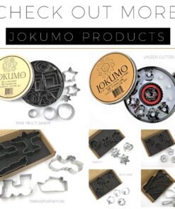 JOKUMO 9 Piece Extra Large Chef Grade Plain Round Pastry/Cookie Cutter Set - Extra Thick Premium 18/8 304 Stainless Steel - Marked Size for Professional Chefs and Ambitious Home Cooks 9 Pcs Chef Grade Plain Round Cutter Set 15 71SBYrHUS7L