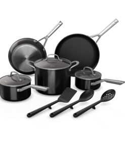Ninja Foodi NeverStick 11-Piece Cookware Set, Guaranteed To Never Stick, C19600