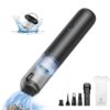 Baseus Car Vacuum Cleaner High Power, 12000PA Handheld Vacuum Cordless Rechargeable with Single Touch Empty, USB C Fast Charging, 4 in 1 Mini Air Blower Inflator Pump Portable Vac for Car,Home 12kpa 14 71SBiqFRJL