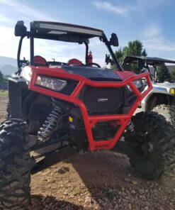 Chupacabra Offroad - Rear View/Side UTV Mirrors with SPOT Mirror - High Impact Right & Left Side Mirror Kit for 1.6" - 2" Roll Cage - RZR Can Am Yamaha Honda Arctic Cat 30 71SD1uoW62L