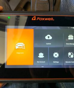 Upgrade of FOXWELL NT604 Elite Car Scanner NT706 OBD2 Scanner ABS Airbag Engine Transmission Battery Monitor Scan Tools, 5.5" Android 9.0 Tablet WiFi Code Reader for Checking Engine SRS ABS Light 75 71SDw6yfEQL