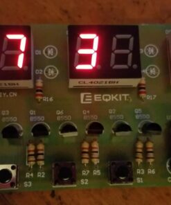 IS Soldering Project Clock, Icstation 6-Bit Digital Clock Soldering Kit DIY Soldering Practice for School Science Projects Student STEM Learning Teaching 51 71SFHiGILAL 1