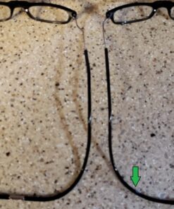 Clic Magnetic Reading Glasses, Computer Readers, Replaceable Lens, Original Long, (M-L, Black, 1.25 Magnification) 1.25 x 17 71SFi5 QB2L