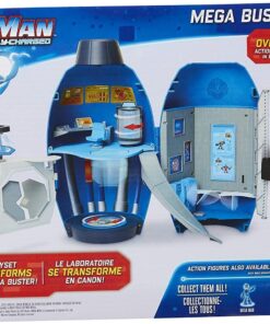 Mega Man Fully Charged – The Mega Buster Transforming Lab Playset with Over Ten Unique Action Features! Fitsup to Six Figures! Based On The New Show! 8 71SG22R1brL