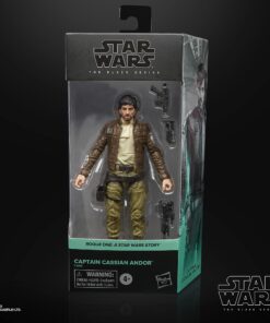 STAR WARS The Black Series Captain Cassian Andor 6-Inch-Scale Rogue One: A Story Collectible Figure, Toys for Kids Ages 4 and Up 1 Count (Pack of 1) 15 71SGejnc2aS