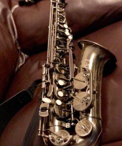 GLORY Engraved Flower Design High Grade Antique Finish Series PR4, E Flat Alto Saxophone with 11reeds,8 Pads Cushions,case,carekit 49 71SHoLQHEEL