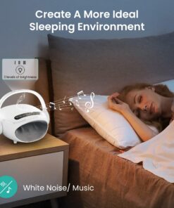 Snailax Upgraded Hand Massager with Heat, Compression, Cordless Hand Massager TooL for Arthritis and Carpal Tunnel, White Noise Machine, Night Light, Bluetooth Speaker, Gifts for Women,Men,App Control Upgraded 423APP 34 71SJFwbAWBL