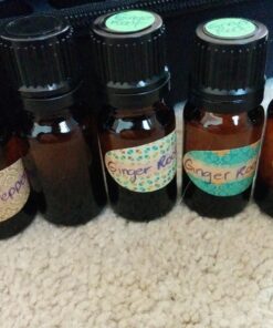 Wild Essentials 10ml Amber Glass Bottles with Euro Dropper Caps - Great for Essential Oils, Perfumes and DIY Aromatherapy - Easy to Fill, Clean and Reuse - Protective and Durable (8) 10ml-Pack of 8 16 71SJIu9BnJL