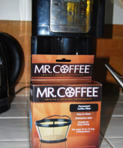 Mr. Coffee Basket-Style Gold Tone Permanent Filter - 28 71SKI hhZ L