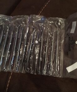 SE 12-Piece Stainless Steel Wax Carvers Set, Wax & Clay Sculpting Tools, Double Ended Carving Kit for Modeling, Sculpting and Shaping, Silver - DD312 Carver set 37 71SKJTyukUL