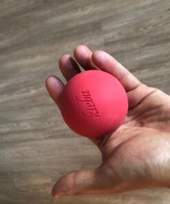 Kieba Massage Lacrosse Balls for Myofascial Release, Trigger Point Therapy, Muscle Knots, and Yoga Therapy. Set of 2 Firm Balls (Blue and Red) Blue and Red 38 71SL6SAo1UL