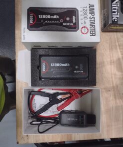 NEXPOW Car Jump Starter,Car Battery Jump Starter Pack 1500A Peak Q10S for Up to 7.0L Gas and 5.5L Diesel Engine12V Auto Battery Booster,Jumper Cables,Portable Lithium Jump Box with LED Light/USB QC3.0 37 71SLtMrB3PL