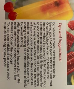 Norpro Frozen Ice Pop Maker, one, Blue Lid 43 71SNEQ TXPL