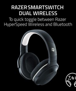 Alternative view of Razer Barracuda X Wireless Gaming & Mobile Headset (PC, Playstation, Switch, Android, iOS): 2.4GHz Wireless + Bluetooth - Lightweight - 40mm Drivers - Detachable Mic - 50 Hr Battery - Roblox Edition