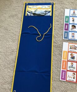 Godery Large Visual Schedule for Kids Chore Reward Chart,Bedtime Routine Chart for Toddlers,Double Side Schedule Board With 109 Cards for Home School Planner,Autism Learning Materials. 56 71SNqh 8cHL