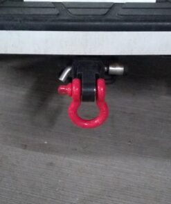 Smittybilt 13047R D-Ring Shackle 3/4" Threaded Pin 4.75 Ton Rating Red 3/4" Gloss Red 33 71SNrqu3UL