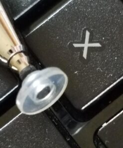 Mixoo 2-in-1 High Precision Stylus (Disc & Fiber Tips 2 in 1 Series), Extra with 3 Replaceable Tips, Compatible with Capacitive Touch Screen Devices (Blue) Blue 35 71SO0eO1zQL