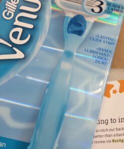 Venus Gillette Women's Original 3 Blade Razor Refills, 4 Count (Packaging May Vary) 4 Piece Set 31 71SObqWoyDL