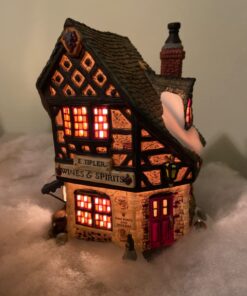 Department 56 Dickens' Village E Tipler Agent Wine Spirits Building, Porcelain 6.89 Inch 22 71SOpMWO2L