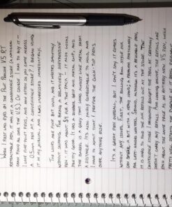 PILOT Precise V5 RT Refillable & Retractable Liquid Ink Rolling Ball Pens, Extra Fine Point (0.5mm) Black Ink, 2-Pack (26050) 2 Count (Pack of 1) Pens (Ball Pens) 23 71SQMdbzl8L 4