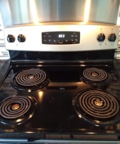 25Inch Kitchen Silicone Stove Counter Gap Cover, Easy Clean Heat Resistant Wide & Long Gap Filler, Seals Spills Between Counter, Stovetop, Oven, Washer & Dryer, Set of 2 ( Black) 25 Inches 46 71SQRPIDgOL