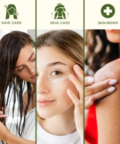 Aloe Vera Gel for Skin Care | Pure Aloe Vera | Real 100 Aloe Vera Gel for Face, Skin, Hair Care, Daily Moisturizer, Aftershave lotion, Sunburn Relief Aloevera - Alcohol Free - 8 Ounce, By Green Leaf 8 Fl Oz (Pack of 1) 19 71SQS40g5PL