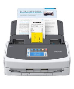 Fujitsu ScanSnap iX1500 Color Duplex Document Scanner with Touch Screen for Mac or PC, White (2018 Release) 14 71SR0TJ5GgL