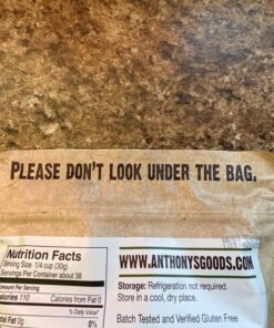 Anthony's Organic Tapioca Flour Starch, 2.5 lb, Gluten Free & Non GMO 2.5 Pound (Pack of 1) 29 71SRUCSO2fL