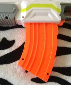 NERF Modulus ECS Motorized Blaster, Removable Scope, Drop Grip, Barrel, Stock, 10-Dart Clip (Amazon Exclusive) Frustration-Free Packaging 34 71SSDPHnZeL