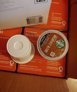 Starbucks K-Cup Coffee Pods—Medium Roast Coffee—Breakfast Blend for Keurig Brewers—100% Arabica—6 boxes (60 pods total) 27 71SSGmITL9L 1