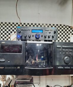 Wireless Bluetooth Power Amplifier System - 200W Dual Channel Sound Audio Stereo Receiver w/USB, SD, AUX, MIC in w/Echo, Radio, LCD - for Home Theater Entertainment via RCA, Studio Use - PDA6BU 16 71SSVGq8fmL