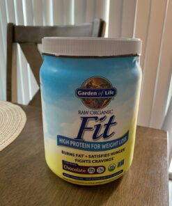 Garden of Life Raw Organic Fit Vegan Protein Powder Chocolate, 28g Plant Based Protein for Weight Loss, Pea Protein, Fiber, Probiotics, Dairy Free Nutritional Shake for Women and Men, 10 Servings 16.04 Ounce (Pack of 1) 19 71ST3oa3c5L