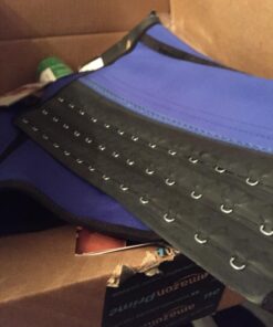 Ann Chery 2023 Corset Waist Trainer for Women - Colombian Waist Cincher - 3 Hook Latex Body Shaper Large Blue 25 71ST7mOKO4L