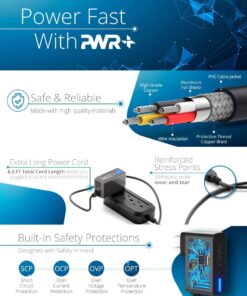 Pwr Roland PSB-120 Power Adapter PSB-1U: UL Listed Extra Long Cord ACB-120 ACF-120 ACK-120 ACI-120 VG-99 GT-10 SPD-SX AX-09 FA-06 SP-404 Keyboard 10 71STK2a BUL
