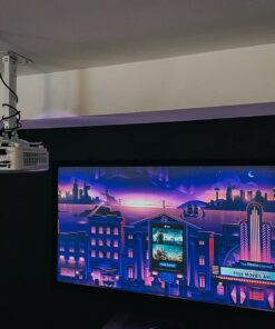 suptek White Projector Ceiling Mount Bracket Fits Flat or Sloped Ceiling Height Adjustable with Extendable Length for LCD/DLP Projectors (PR05) 43 71SUTob2ZL