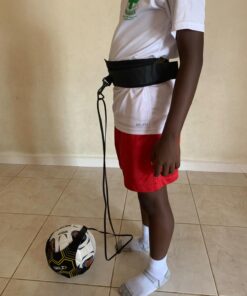 SKLZ Star-Kick Hands-Free Adjustable Solo Soccer Trainer - Fits Ball Sizes 3, 4, and 5 Black 41 71SVPA9Q4KL