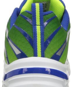 Skechers Kids Unisex-Child Skechers 95340 Running Shoe Toddler (1-4 Years) 6 Toddler Lime/Blue 10 71SVoFiWxAL